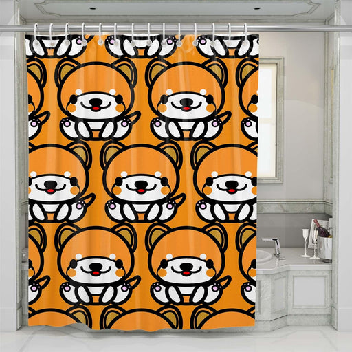 cartoon dog shower curtains