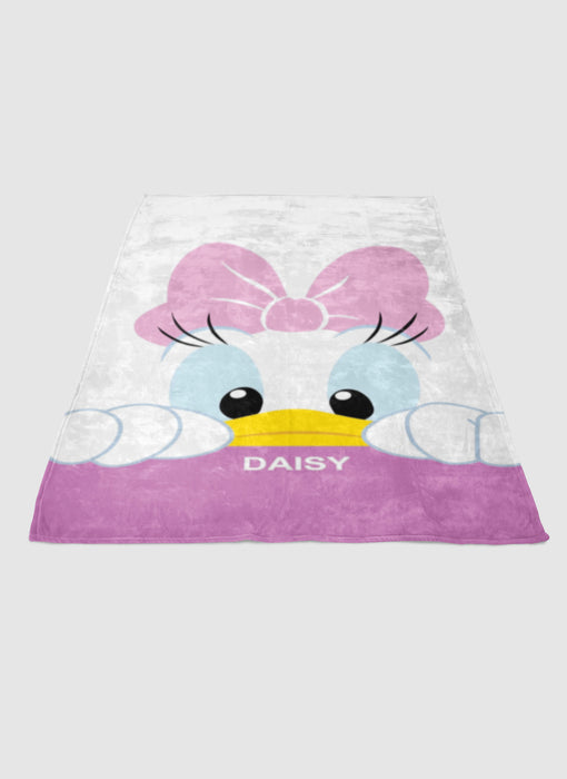 daisy soft fleece blanket