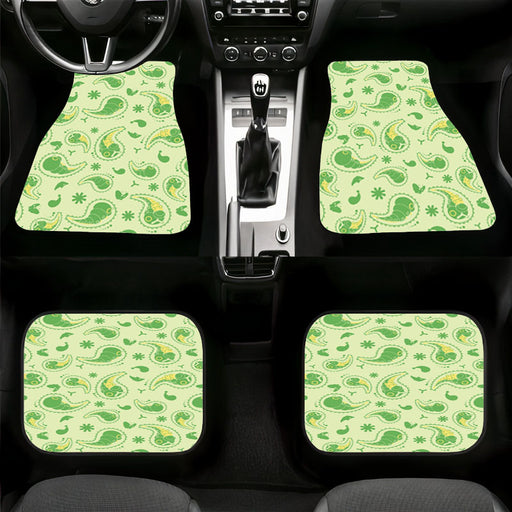 caterpie green species amoeba Car floor mats Universal fit