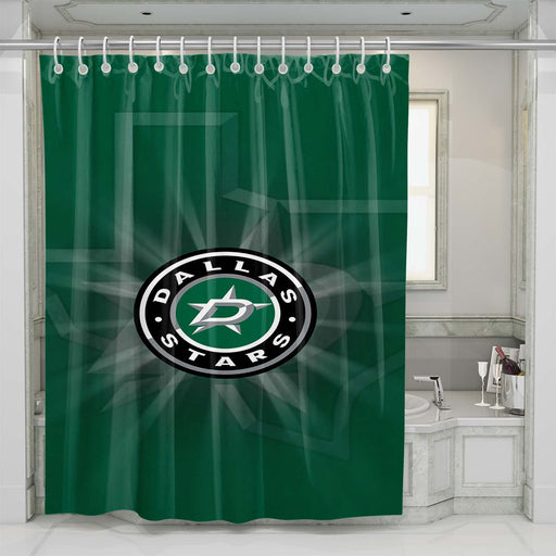 dallas stars 03 shower curtains