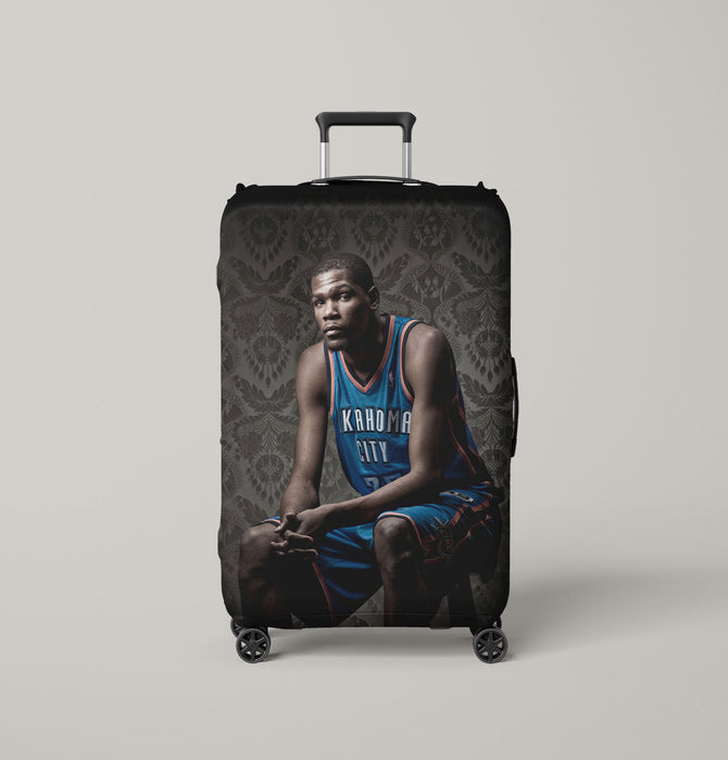 calm kevin durant oklahoma city Luggage Covers | Suitcase