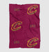 cavs nba logo hexagon maroon Ultra soft fleece blanket