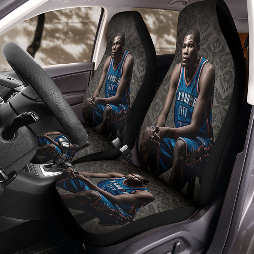 calm kevin durant oklahoma city Car Seat Covers