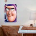 buzz always awesome pixar disney Poster Metal print wall art