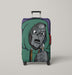 daniel dumile mf doom cartoon Luggage Cover | suitcase