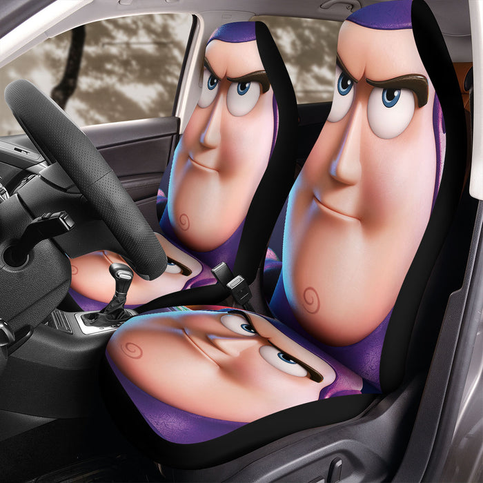 buzz always awesome pixar disney Car Seat Covers