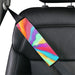 center circle watercolor asymmetric Car seat belt cover