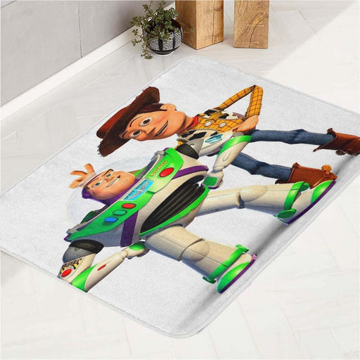buzz and woody the toys bath rugs