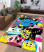 cartoon network pop art character Living room carpet rugs