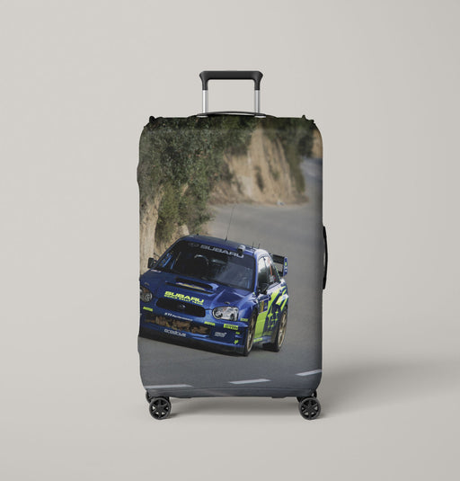 calm down car racing monster Luggage Covers | Suitcase