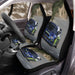 calm down car racing monster Car Seat Covers