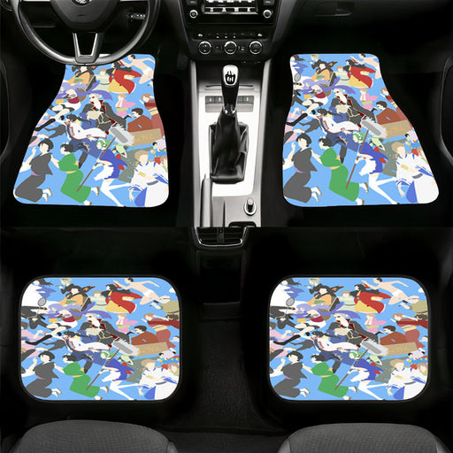 character of gintama animation Car floor mats Universal fit