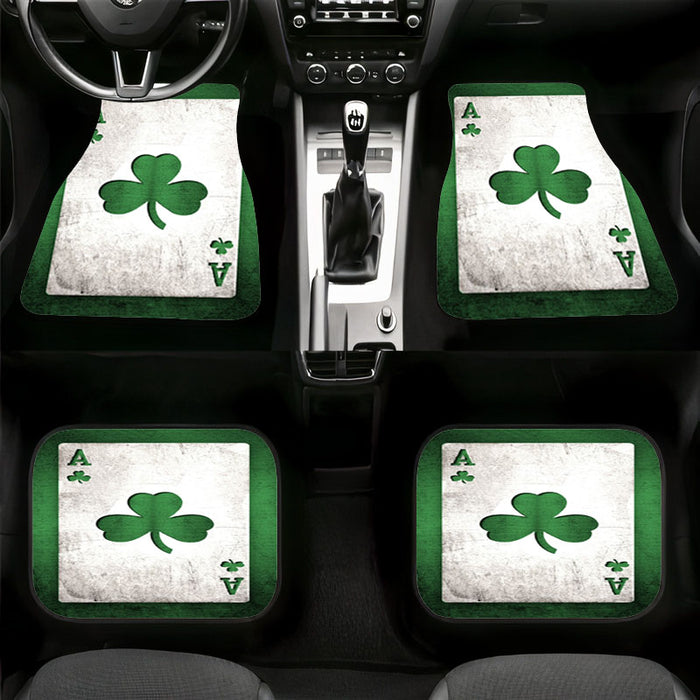 card boston celtics nba team Car floor mats Universal fit