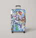 character of gintama animation Luggage Cover | suitcase