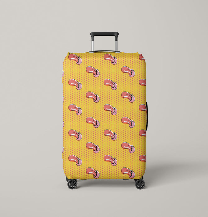 character of pokemon big tongue Luggage Cover | suitcase