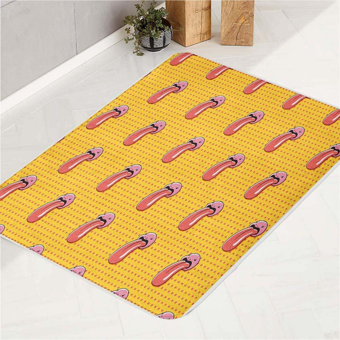 character of pokemon big tongue bath rugs