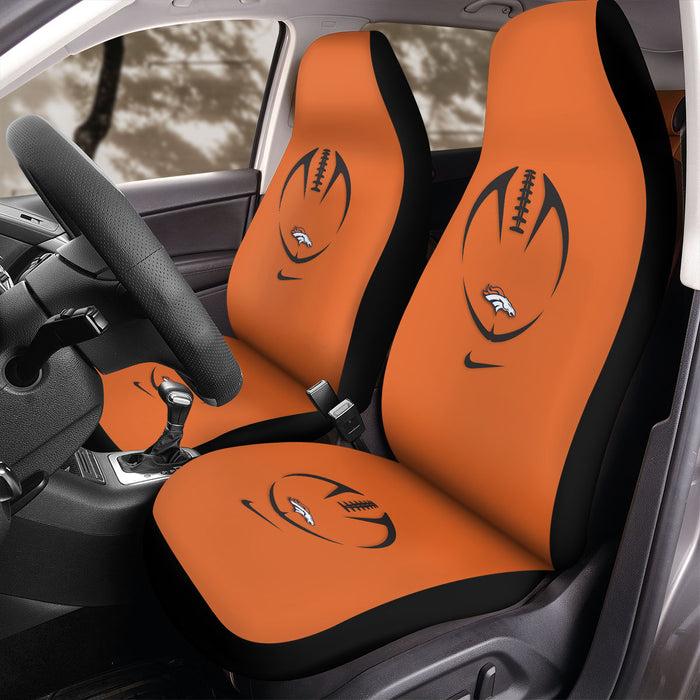 Denver Broncos nike 2 Car Seat Covers