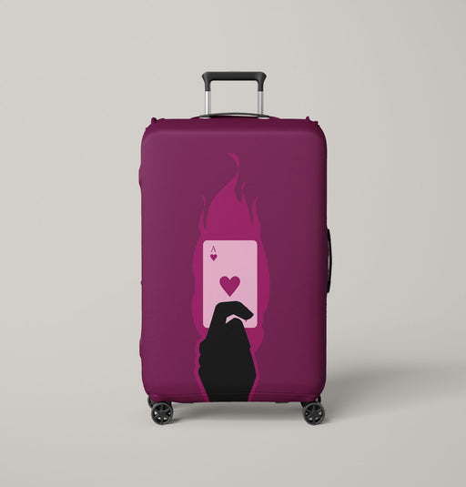 card of gambit marvel Luggage Covers | Suitcase