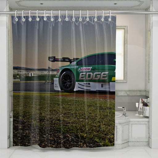 car of edge castrol shower curtains