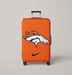 denver broncos nike logo Luggage Cover | suitcase