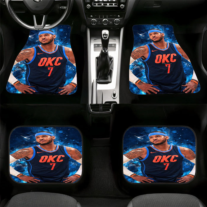 carmelo anthony okc nba Car floor mats Universal fit