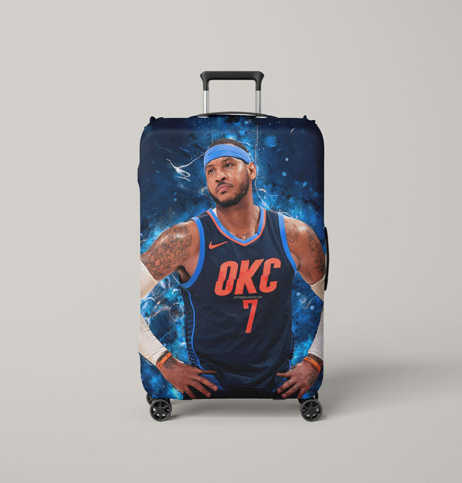 carmelo anthony okc nba Luggage Covers | Suitcase