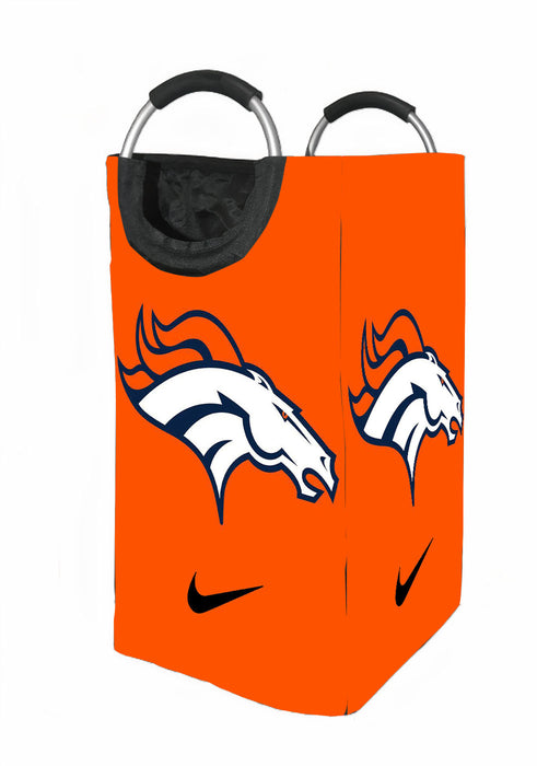 denver broncos nike logo Laundry Hamper | Laundry Basket