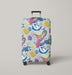 character pattern of adventure time Luggage Cover | suitcase