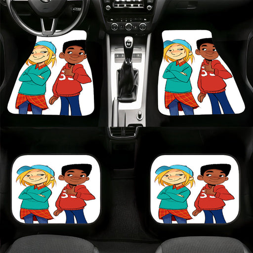 cartoon gerald and helga hey arnold nickelodeon Car floor mats Universal fit