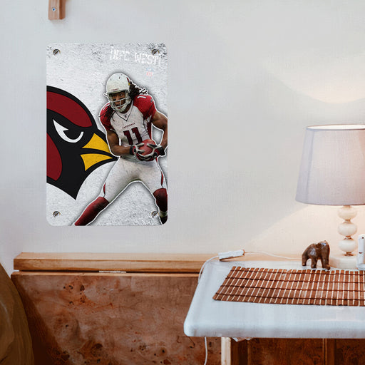 cardinalsplayer nfl break the wall Poster Metal print wall art