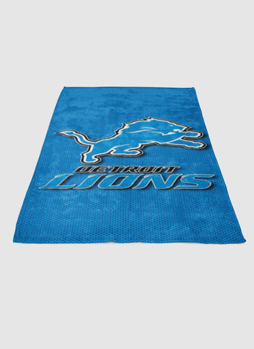 detroit lions 2 soft fleece blanket