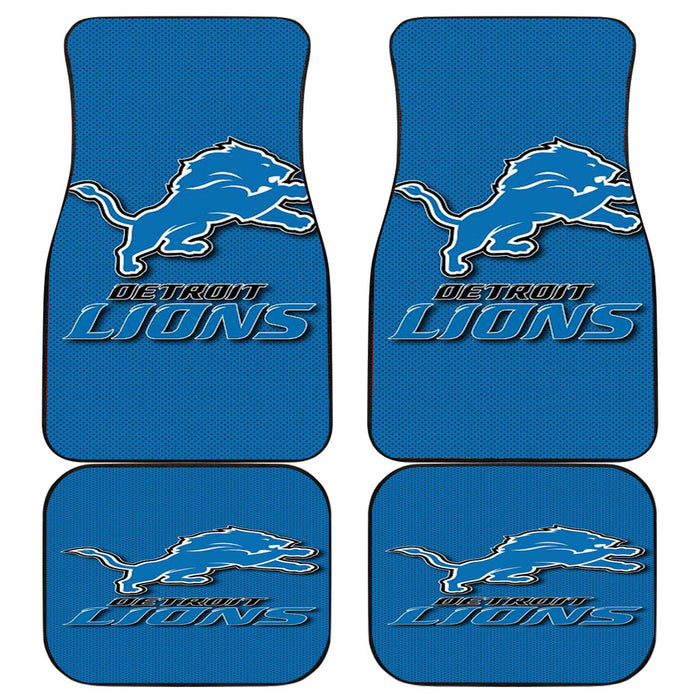 detroit lions 2 Car floor mats Universal fit