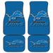 detroit lions 2 Car floor mats Universal fit