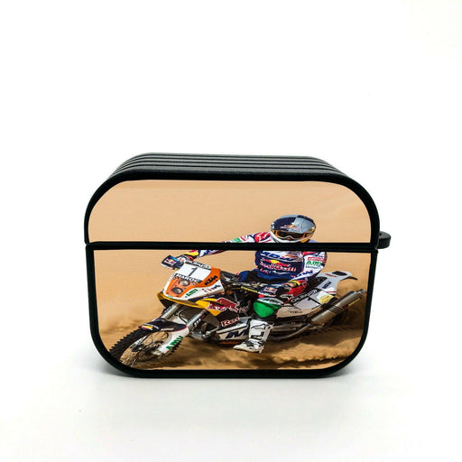 careful for athelte motocross in desert airpod case