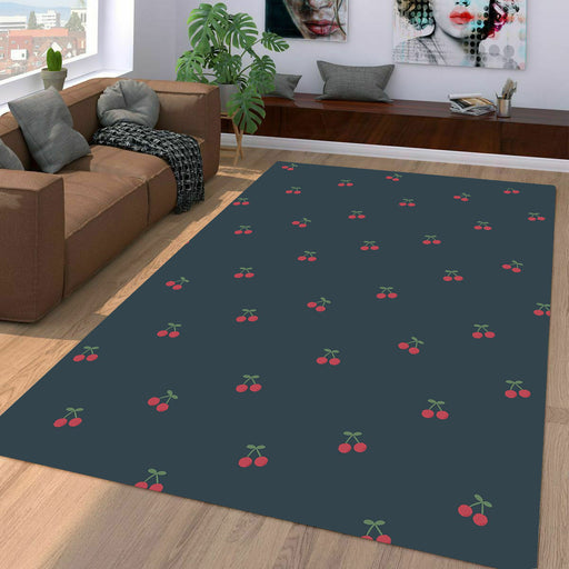 cherry christmast cake Living room carpet rugs