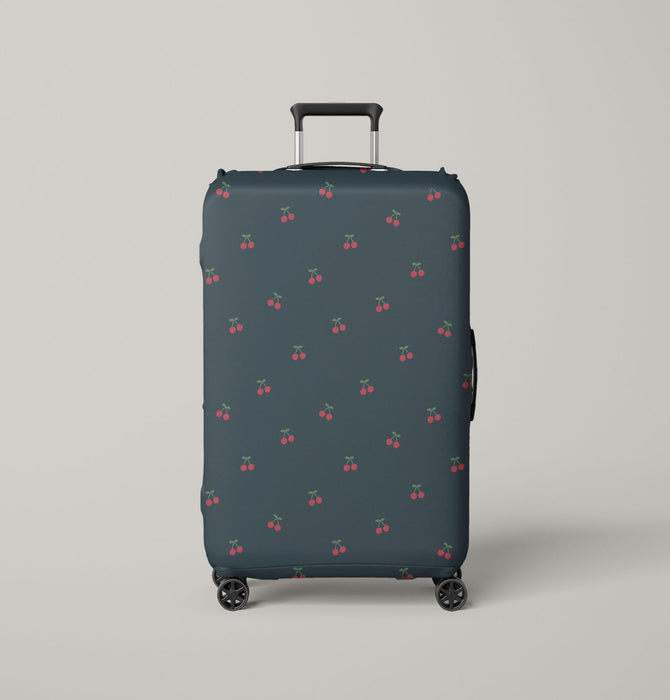 cherry christmast cake Luggage Cover | suitcase