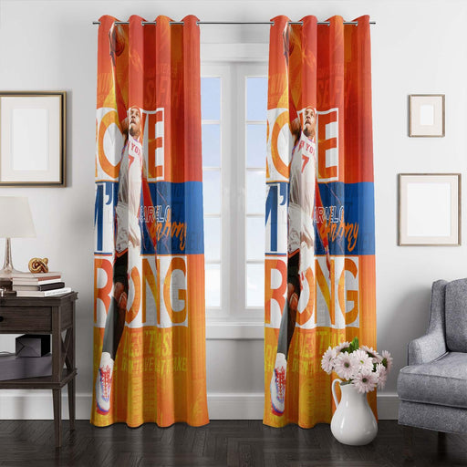 carmelo anthony player knicks window Curtain