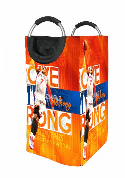 carmelo anthony player knicks Laundry Hamper | Laundry Basket