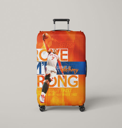 carmelo anthony player knicks Luggage Covers | Suitcase