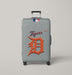 detroit tigers mlb logo 2 Luggage Cover | suitcase