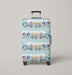 chibi cute character vocaloid Luggage Cover | suitcase