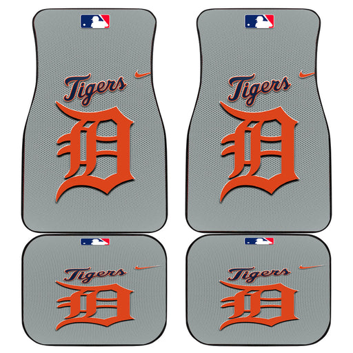 detroit tigers mlb logo 2 Car floor mats Universal fit