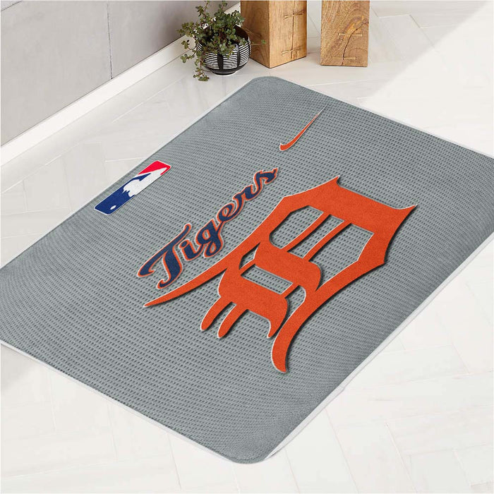 detroit tigers mlb logo 2 bath rugs