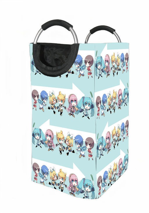 chibi cute character vocaloid Laundry Hamper | Laundry Basket