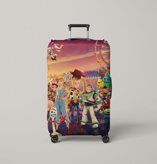 carnaval toy story character fourth Luggage Covers | Suitcase