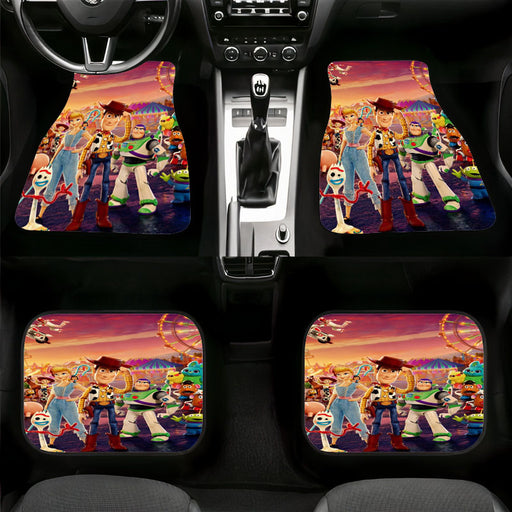 carnaval toy story character fourth Car floor mats Universal fit