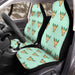 chibi grass pokemon character Car Seat Covers