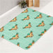 chibi grass pokemon character bath rugs