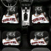 cavaliers kyrie irving almost monochrome Car floor mats Universal fit