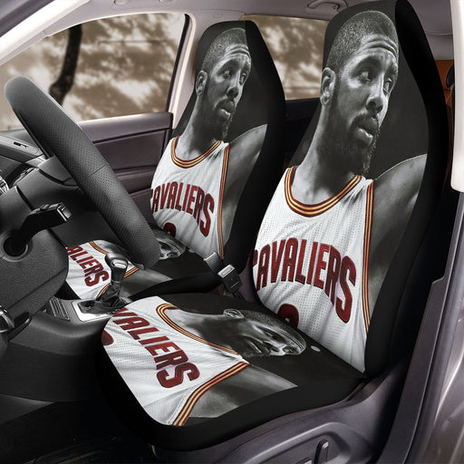 cavaliers kyrie irving almost monochrome Car Seat Covers